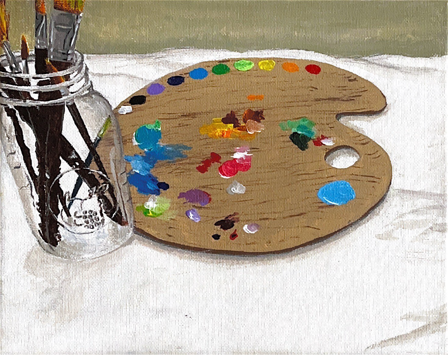 Easel Study