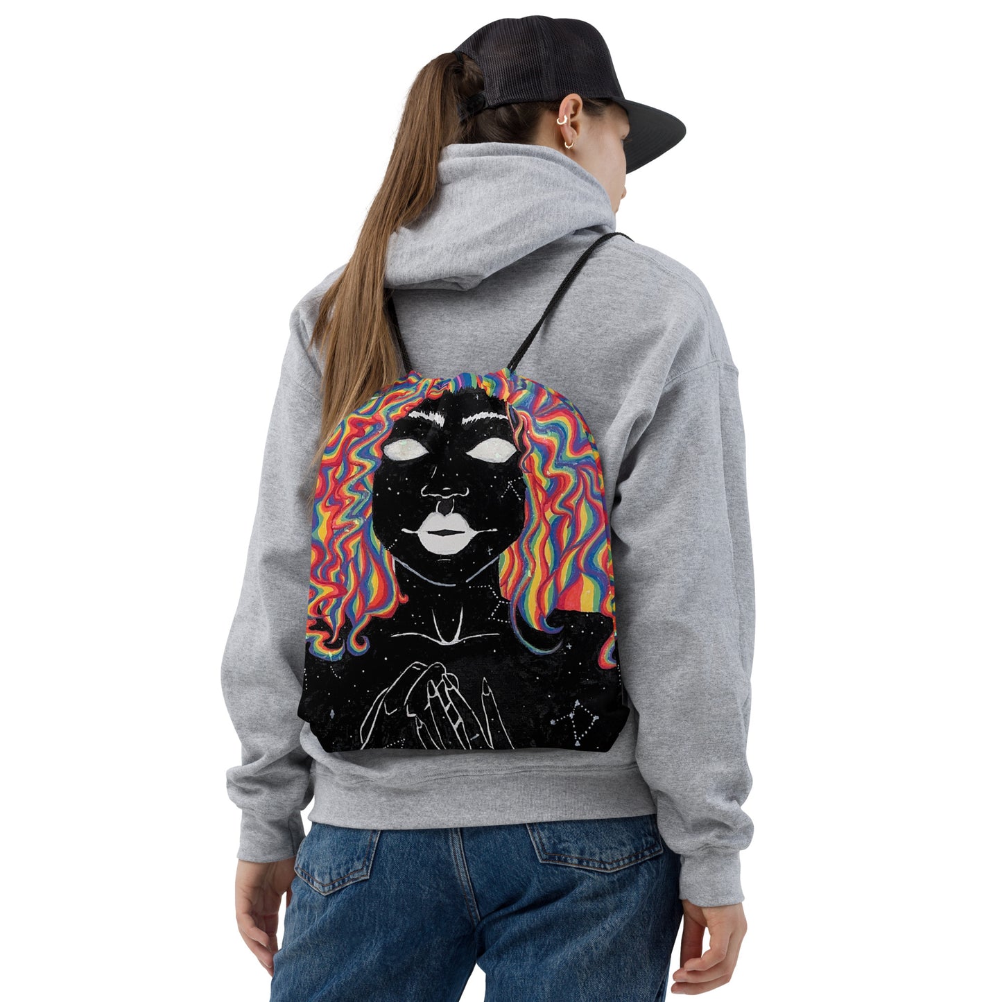 Miss Universe drawstring bag