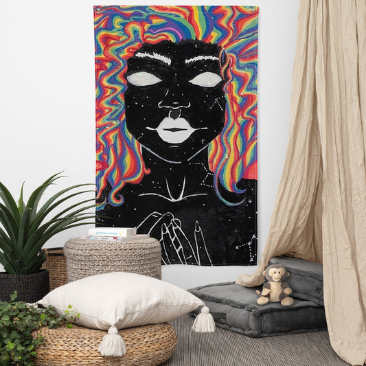 Miss Universe tapestry