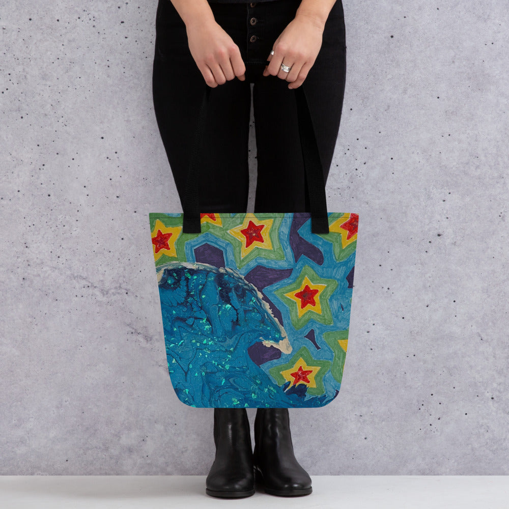 The Great Wave off Tote bag